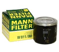 Фильтр масляный Mann W811/80