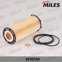 Фильтр масляный Miles AFOE104 выводим