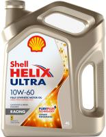 Моторное масло Shell Helix Ultra 10W-60 4л