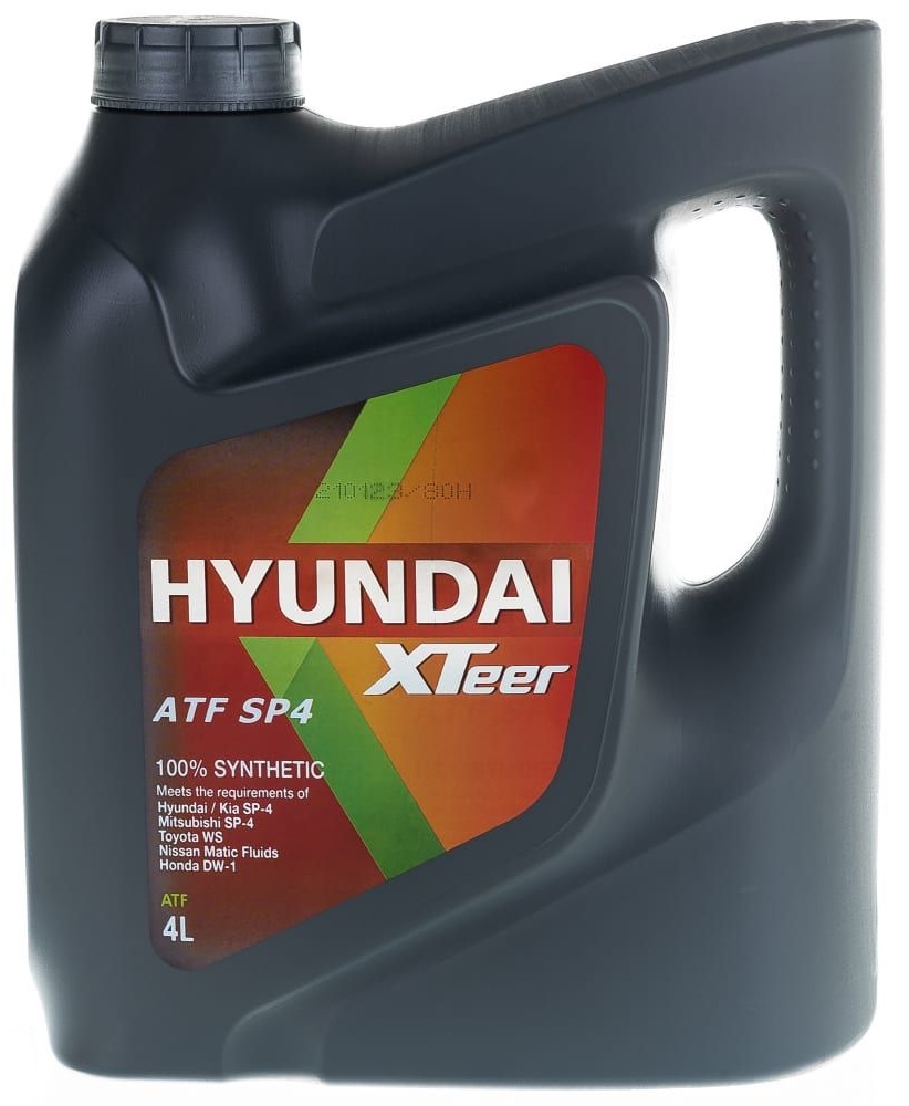 Трансмиссионное масло Hyundai ATF XTeer SP4 4л