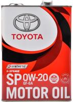 Моторное масло Toyota 0W-20 4л