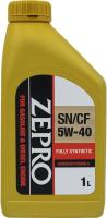 Моторное масло Zepro 5W-40 1л (Корея, пластик)