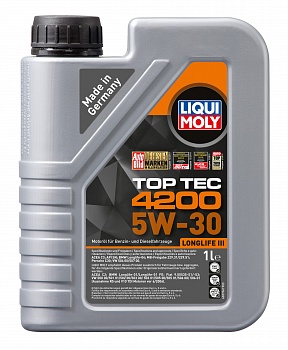 Моторное масло Liqui Moly Top Tec 4200 5W-30 1л