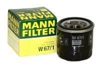 Фильтр масляный Mann W67/1